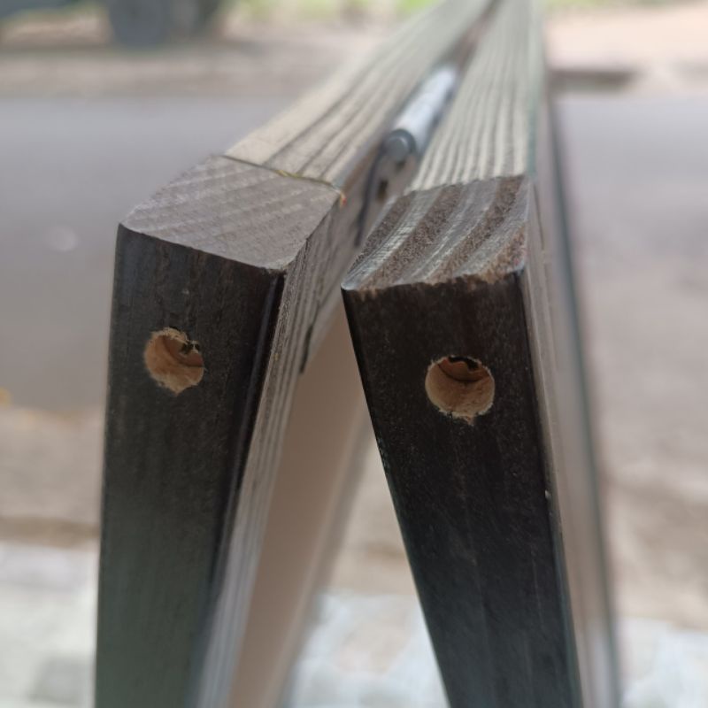 Bảng menu nâu 2 mặt 60 × 1 m