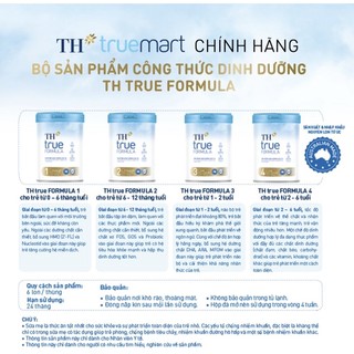 Sữa Bột TH true FORMULA Số 4 (2 đến 6 tuổi) (800gr/1 lon)