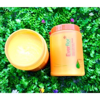 Kem ủ - Hấp- xả  tóc everflor olive 1000ml