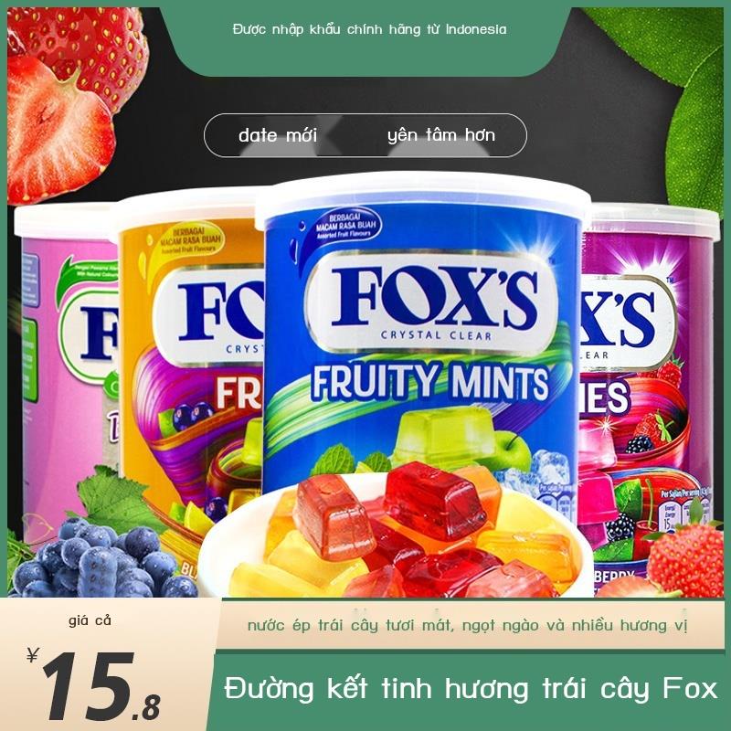 Kẹo bạc hà đường pha lê FOXS Nestle đường Fox Đường pha lê Fox