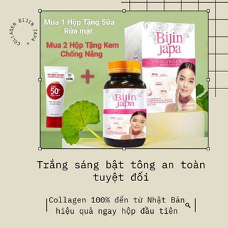 Viên uống trắng da collagen ( Bijin japa ), làm đẹp da, cân bằng nội tiết tố nữ
