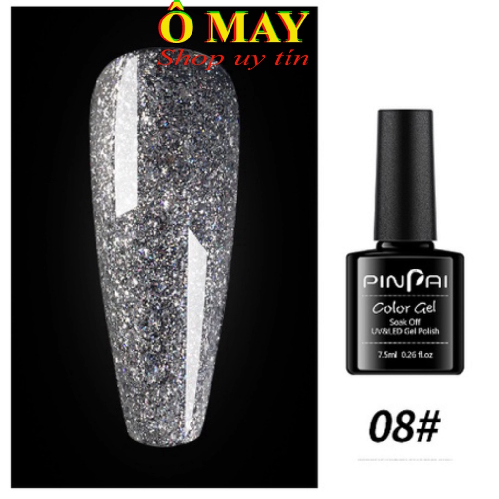 Sơn gel móng tay Flash vàng bạc đỏ trang trí móng làm nail mi Shop Ô MAY OMAYVN