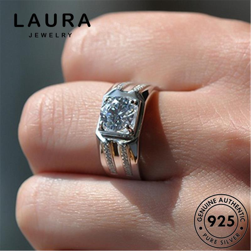 Nhẫn Mạ Bạc 925 Đính Kim Cương M081