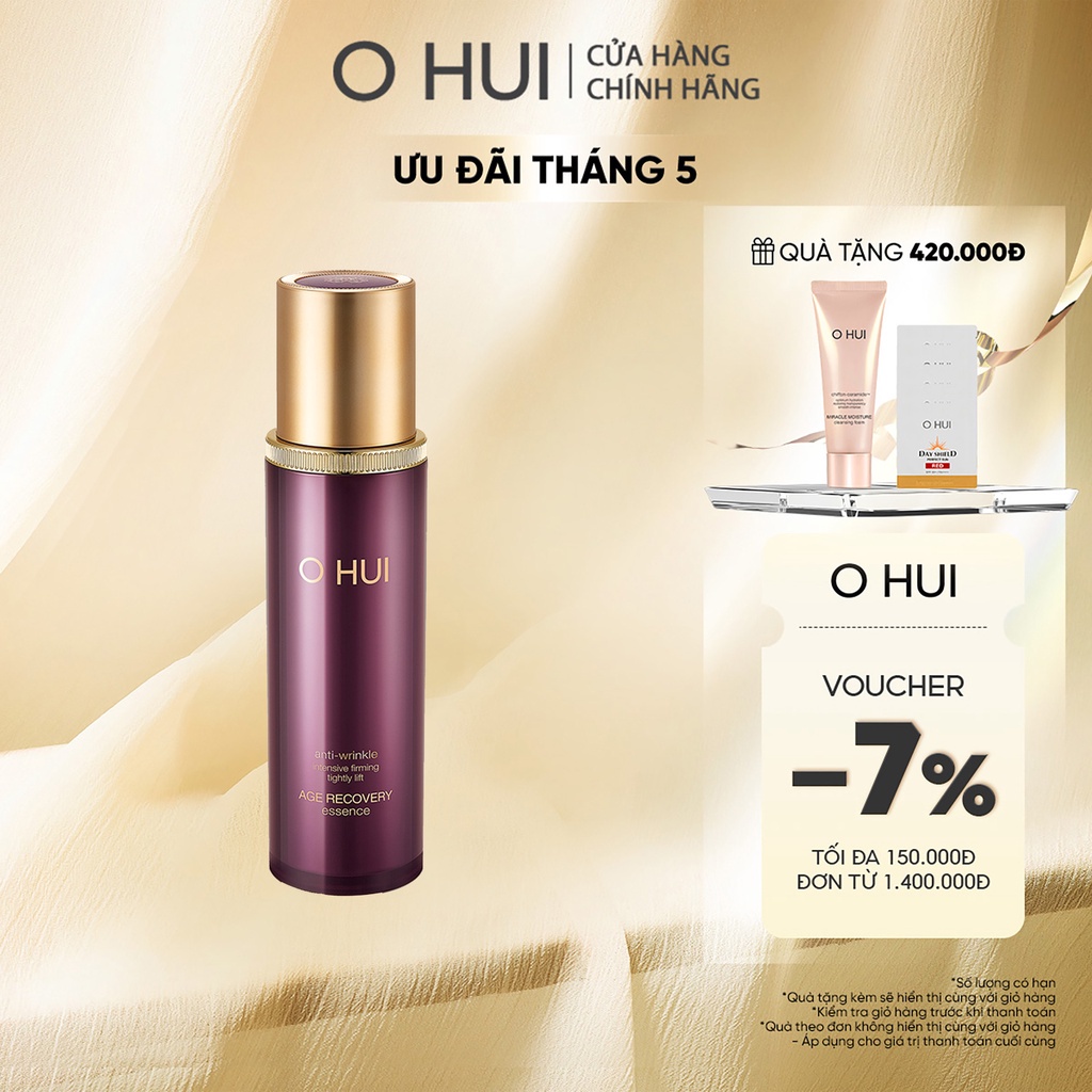 Tinh chất bổ sung collagen cải thiện nếp nhăn OHUI Age Recovery Essence 50ml