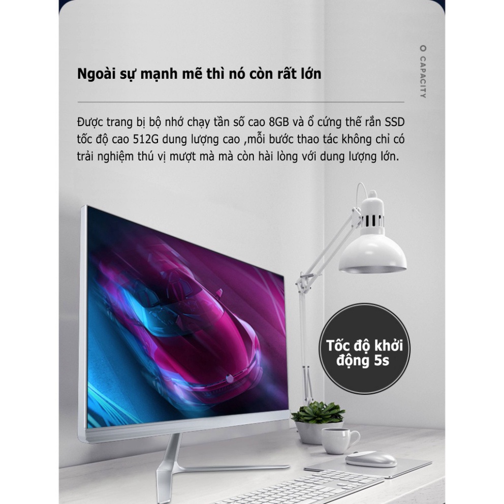 [ Tặng Chuột Không Dây Và Bàn Phím 2023 Brand New Máy Tính All in One 24inch Intel Core i3 PC Gaming Full Bộ Computer . | BigBuy360 - bigbuy360.vn