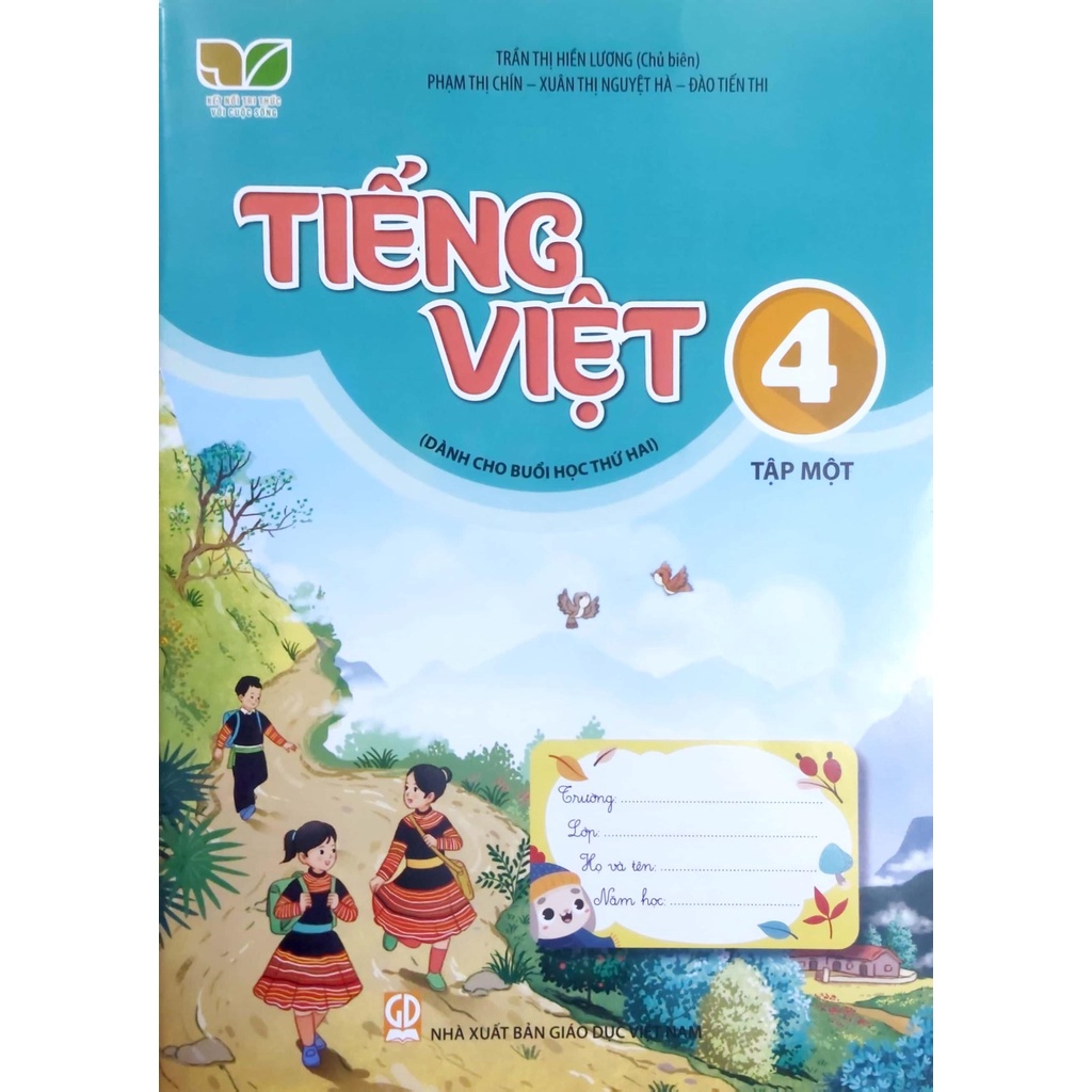 Sách - Tiếng Việt 4 tập 1 - Kết Nối Tri Thức - Dành cho buổi học thứ hai
