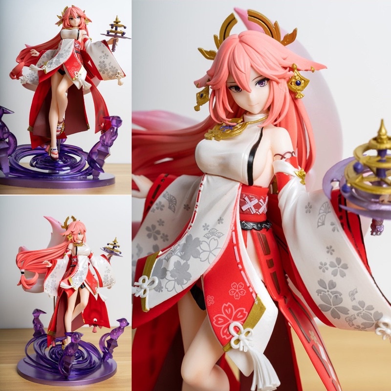 Mô hình figure Yae Miko Fox trong Genshin Impact