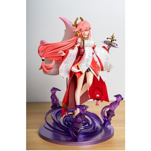 Mô hình figure Yae Miko Fox trong Genshin Impact