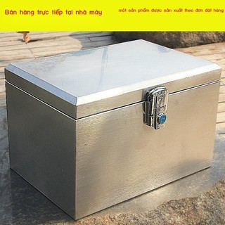 Cốp xe máy lớn dày inox 304 đựng hộp đựng dụng cụ hộp bảo quản xe điện đuôi hộp