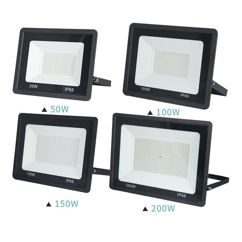 Đèn pha led smd siêu sáng 30w 50w 100w 150w 200w,đèn chiếu sáng ngoài trời chống nước chuẩn ip66