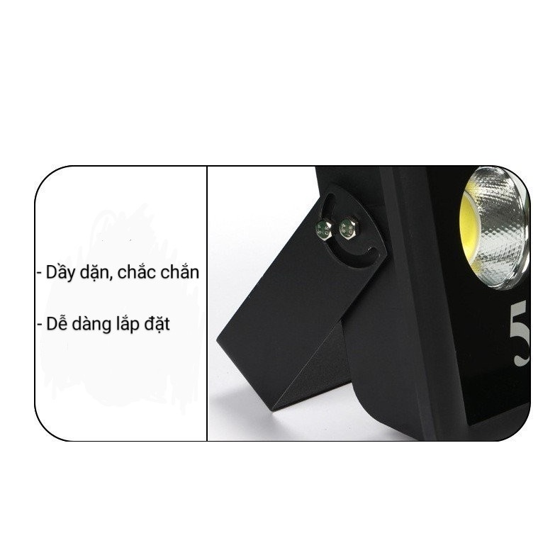 Đèn Led pha Cốc siêu sáng 200w, đèn chiếu sáng ngoài trời chống nước, chông bụi chuẩn IP66 - Bảo hành 2 năm