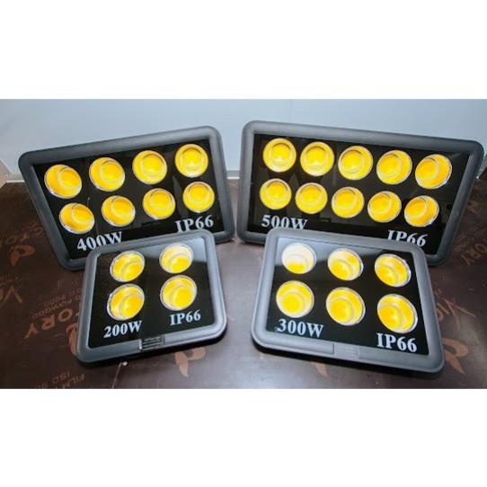 Đèn Led pha Cốc siêu sáng 200w, đèn chiếu sáng ngoài trời chống nước, chông bụi chuẩn IP66 - Bảo hành 2 năm