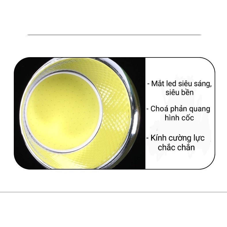 Đèn Led pha Cốc siêu sáng 200w, đèn chiếu sáng ngoài trời chống nước, chông bụi chuẩn IP66 - Bảo hành 2 năm