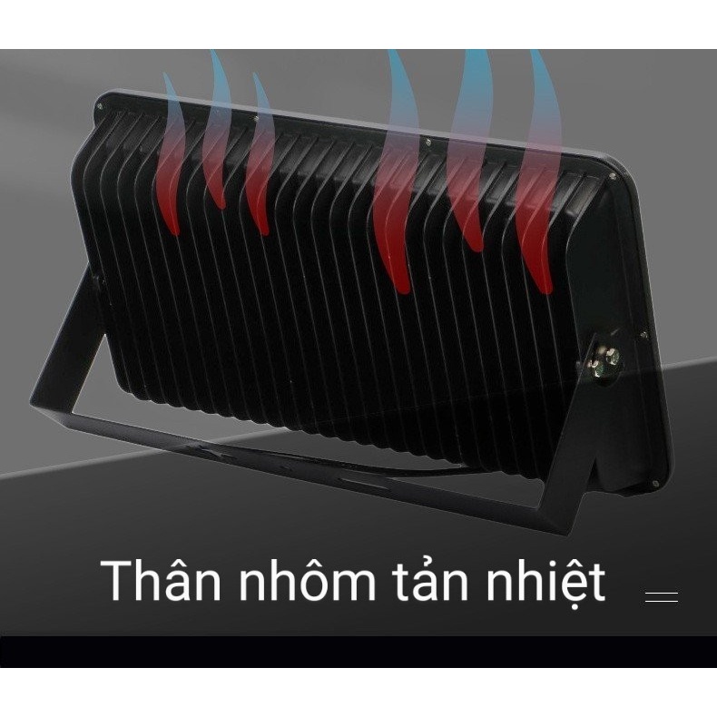 Đèn Led pha Cốc siêu sáng 200w, đèn chiếu sáng ngoài trời chống nước, chông bụi chuẩn IP66 - Bảo hành 2 năm