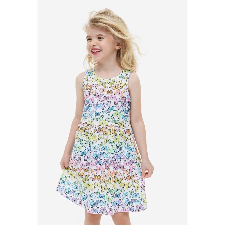 Váy sát nách butterfly HM H&M _authentic JP