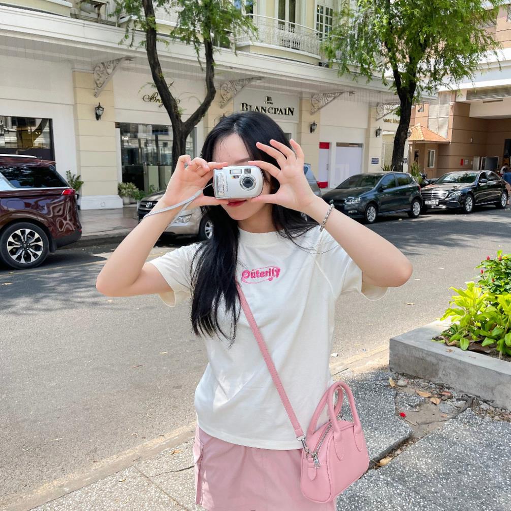 Áo Thun Baby Tee Outerity - Heart Satellite Tee Unisex Nam Nữ Localbrand Sgenz.studio