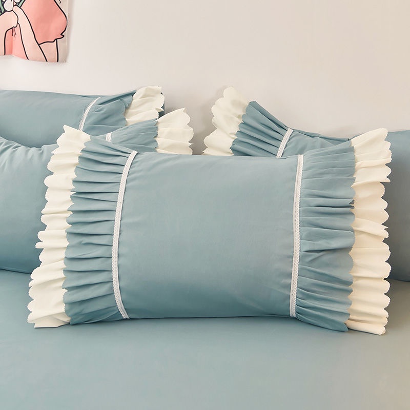 Cặp Vỏ Gối Đơn Vải Ren Thân Thiện Với Làn Da Trẻ Em