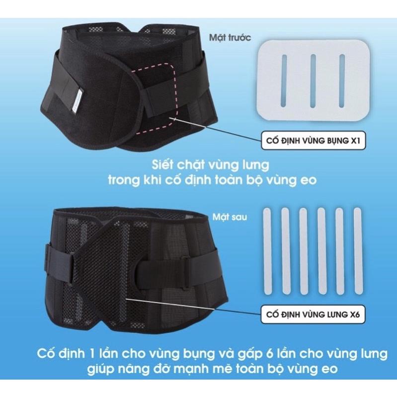 Đai Lưng Hỗ Trợ Cột Sống - Chống Thoát Vị Đĩa Đêm, Đau Lưng