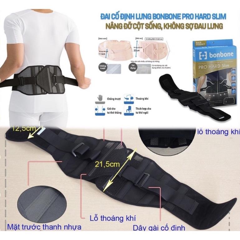 Đai Lưng Bonbone Pro Hard Slim