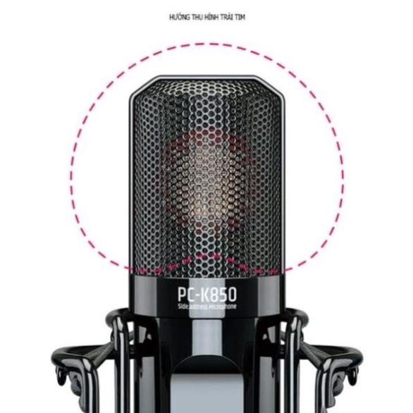 Mic Thu âm Livestream cao cấp PC K850 + 24 Tháng BH topphukien22