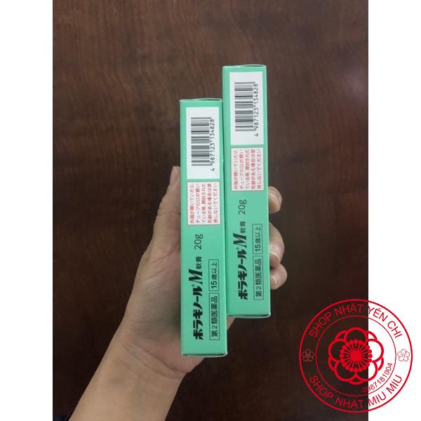 Kem bôi trĩ chữ M cho bà bầu, học sinh Nhật Bản