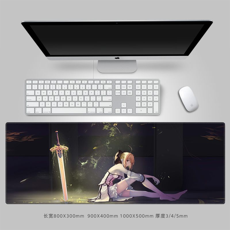 Tấm Lót Chuột Máy Tính Để Bàn In Hình Anime Fate My King