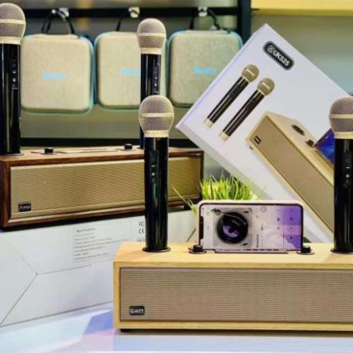 Loa Bluetooth XM-U525 Kèm 2 Micro Karaoke bass siêu hay Âm Thanh Siêu Đỉnh bảo hành đổi mới 1 đổi 1 topphukien22