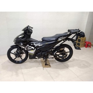 Tem rời exciter 155 ex sọc đen trắng xám xanh chuối