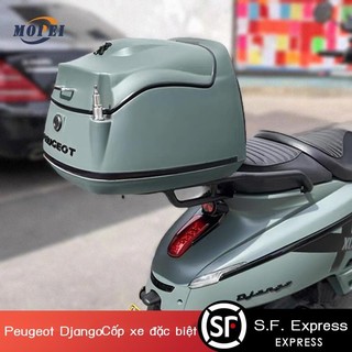 Xe đạp Peugeot Jiang Ge Django150 hộp đuôi sau xe tay ga hộp bảo quản đuôi khung retro hộp sửa đổi phụ kiện