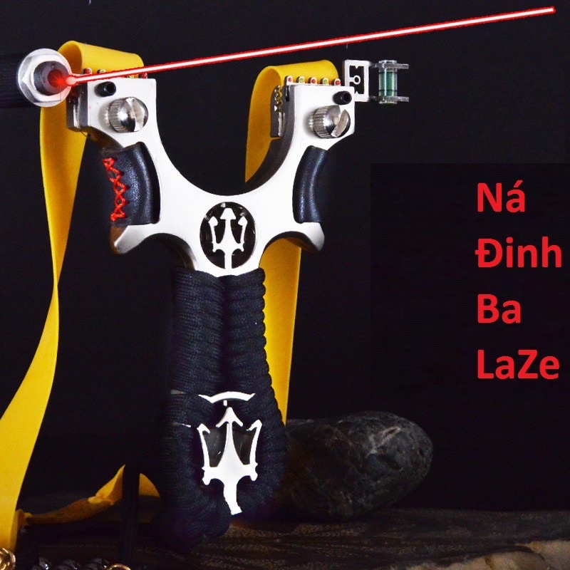 Ná cao su đinh ba laze + 2 dây và 1 túi bi