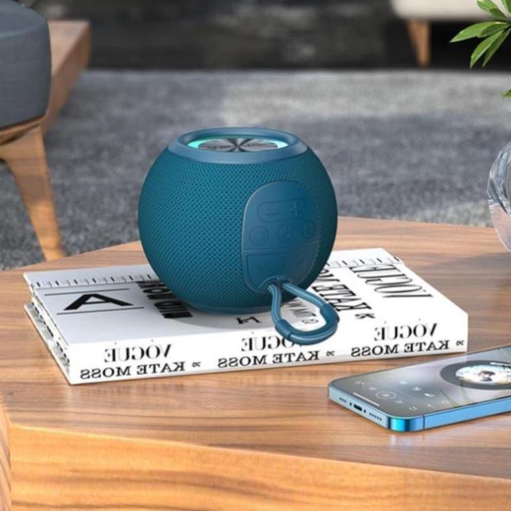 Loa Bluetooth BOROFONE BR23 Hình Cầu LED Tròn, Âm Thanh Sống Động bảo hành 12 tháng topphukien22