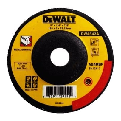 Đá mài sắt 125 x 6.0mm Dewalt DW4543A
