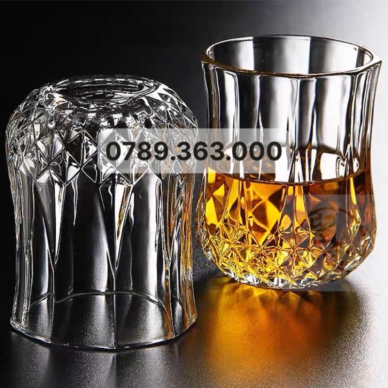 Bộ 6 ly/ cốc pha lê 210ml hàng cao cấp