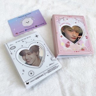 Collect book 1 ô sheet PVC sổ đựng card dễ thương
