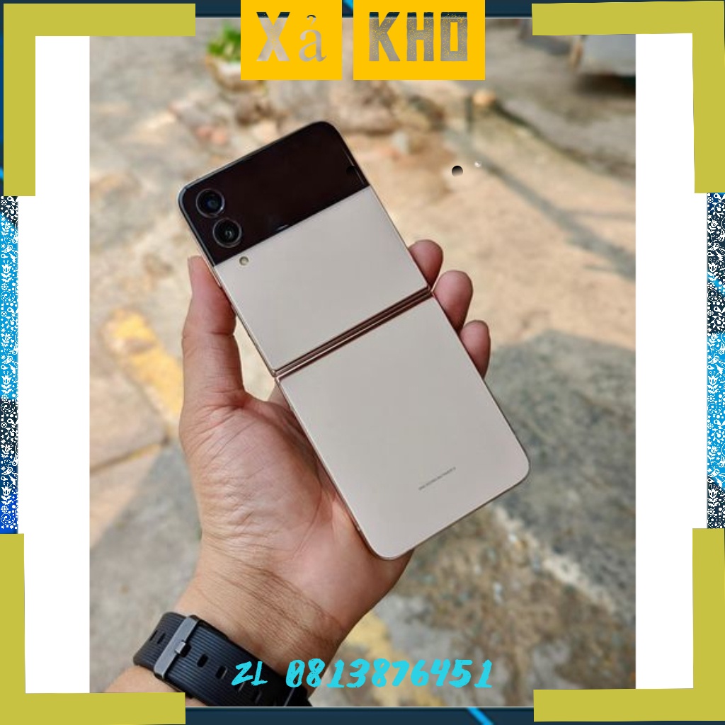 Điện thoại Samsung Galaxy Z Flip 4 bản 8gb/256gb fullbox 100% chính hãng bảo hành 12 tháng nguyen hop