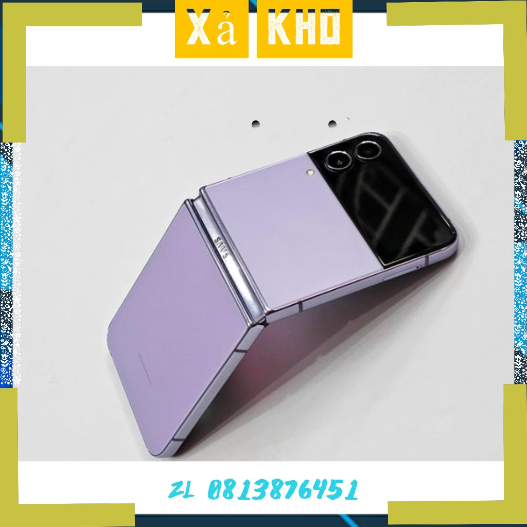 Điện thoại Samsung Galaxy Z Flip 4 bản 8gb/256gb fullbox 100% chính hãng bảo hành 12 tháng nguyen hop