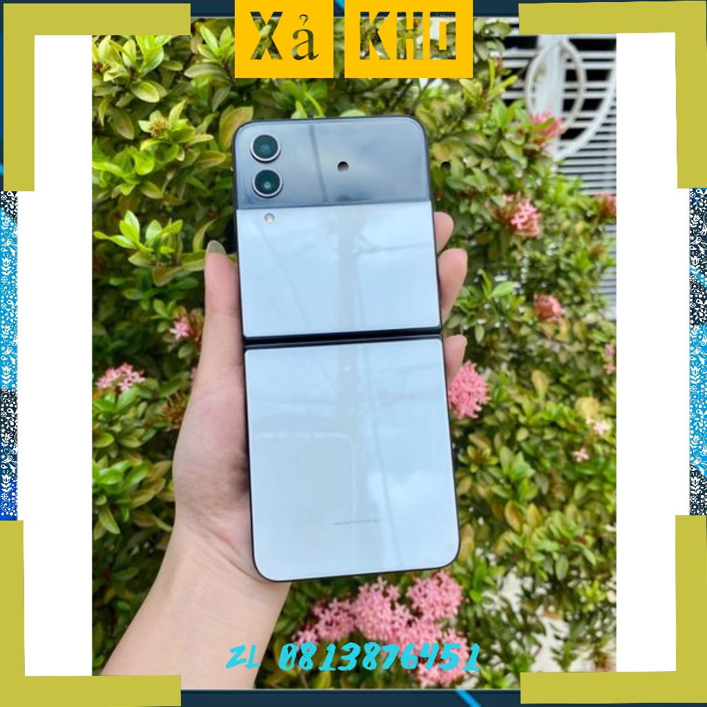 Điện thoại Samsung Galaxy Z Flip 4 bản 8gb/256gb fullbox 100% chính hãng bảo hành 12 tháng nguyen hop