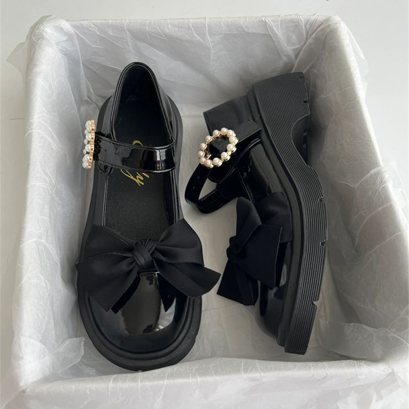 Giày Da Đế Dày Thoải Mái Thời Trang Mùa Hè Cho Nữ