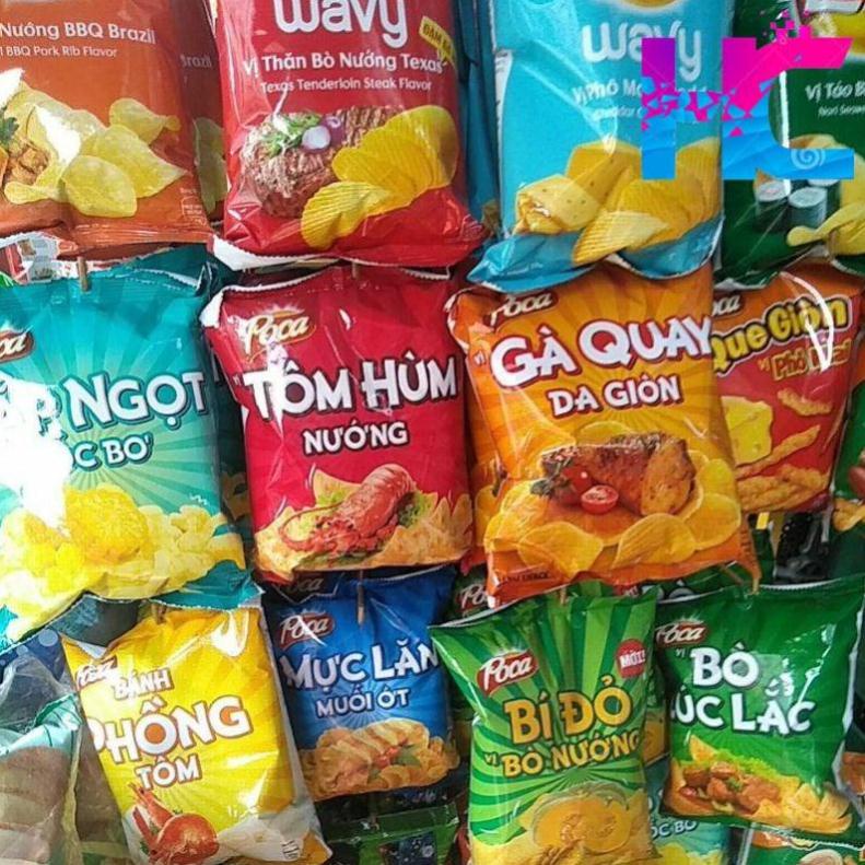 Bim bim poca 37g - Đủ các vị