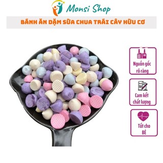 Bánh ăn dặm sữa chua hữu cơ handmade cho bé