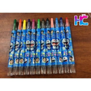 Bút sáp vặn - Rolling Crayon - 12 màu - hang_chuan