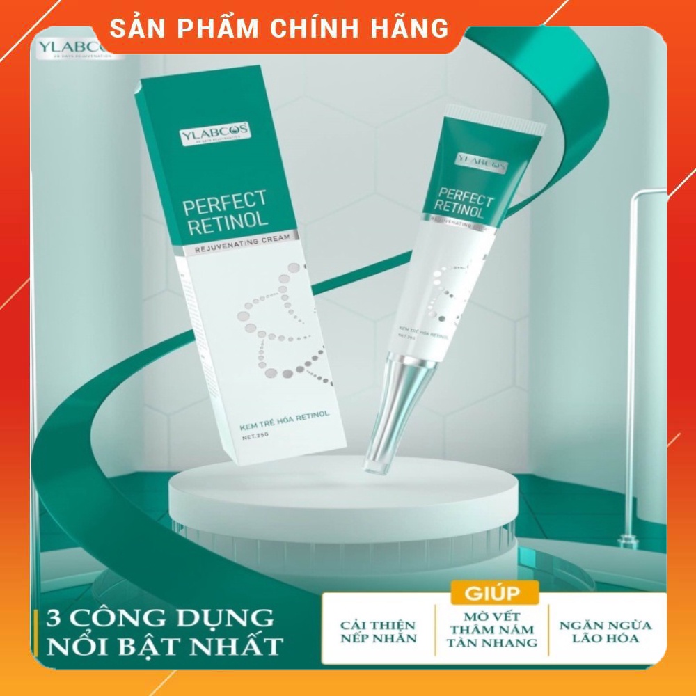 Kem khởi tạo tươi mới da retinol Dr Lacir - Perfect Retinol