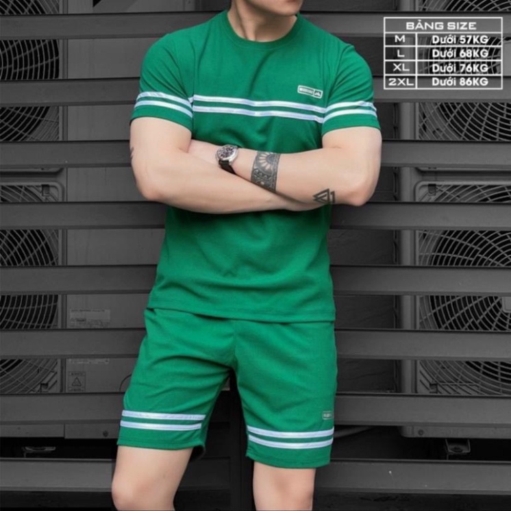 Bộ Quần Áo Mặc Nhà Thể Thao Nam Chất Tổ Ong Mùa Hè Phong Cách Cao Cấp | BigBuy360 - bigbuy360.vn