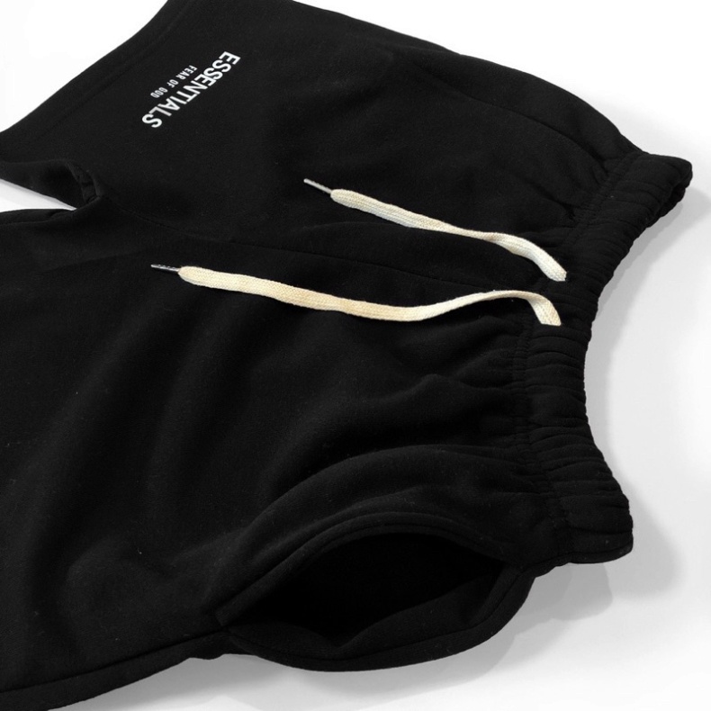 Quần short thun ESSENTIAL Quần đùi FOG unisex nam nữ chất vải cotton da cá Hottrend 2023