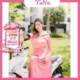 Váy chống nắng thông hơi vải kim cương chống tia UV, phụ kiện thời trang MAIKA