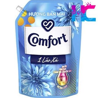 Túi nước xả làm mềm vải comfort đậm đặc một lần xả túi 1.8l