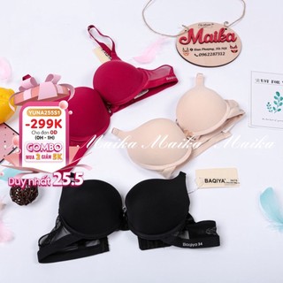 Áo lót nữ có gọng Yuna đệm dày siêu nâng đẩy ngực, phụ kiện thời trang MAIKA