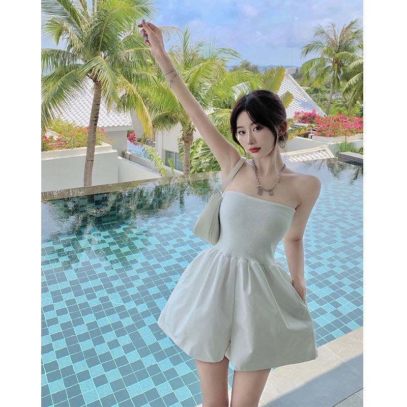 Đầm Ống Lửng Màu Đen Phong Cách Nữ Thần Thời Trang Cao Cấp