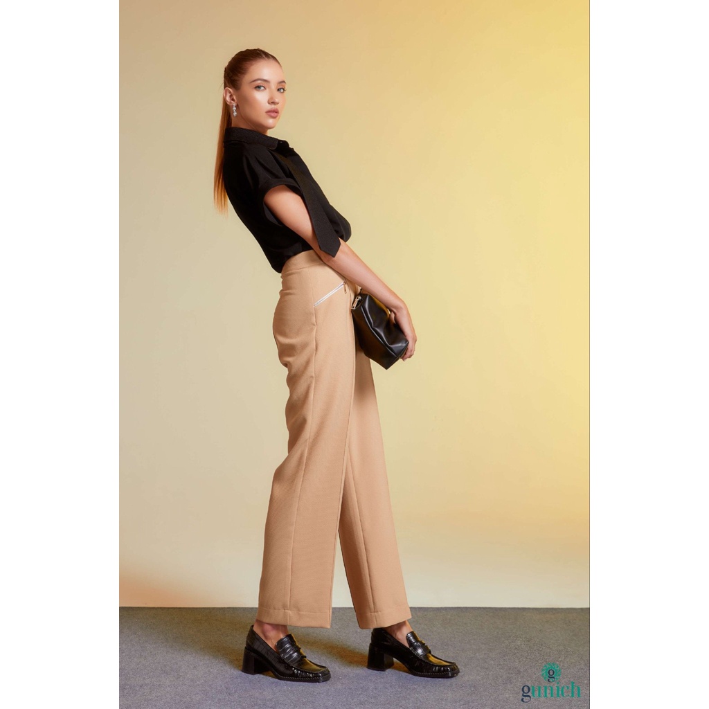 Áo sơ mi Đen tay cánh dơi phối caravat Gunich