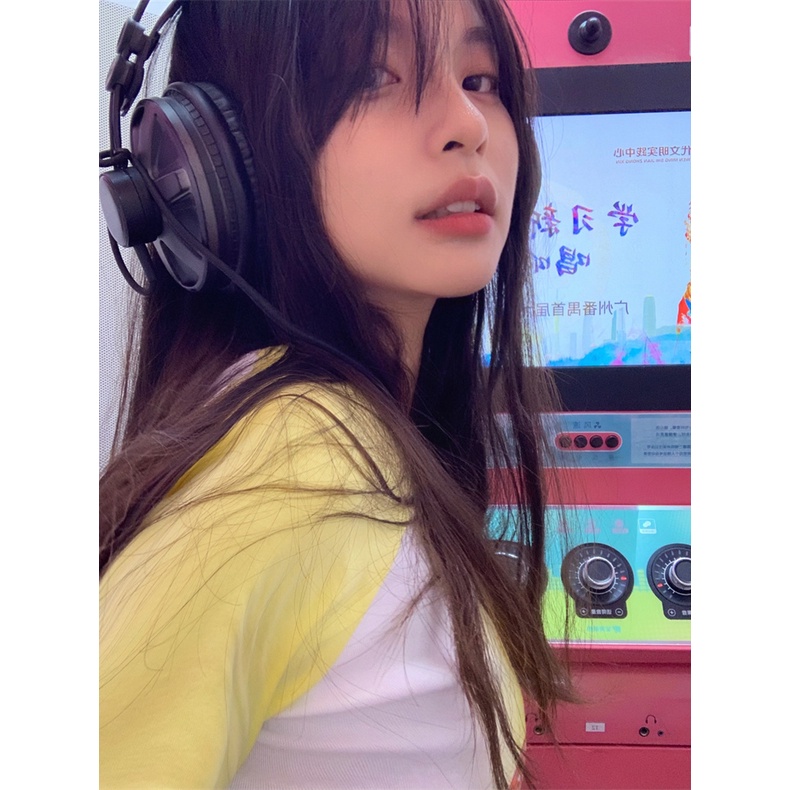 Jiashucheng Áo Thun Ngắn Tay Dáng Ôm Thời Trang Mùa Hè Phong Cách Retro Mỹ Dành Cho Nữ